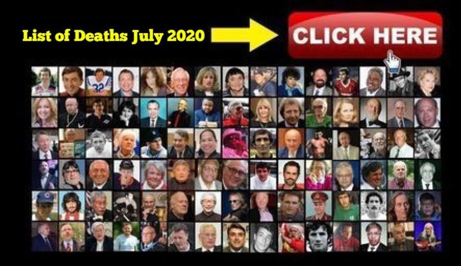 Deaths July 2020
