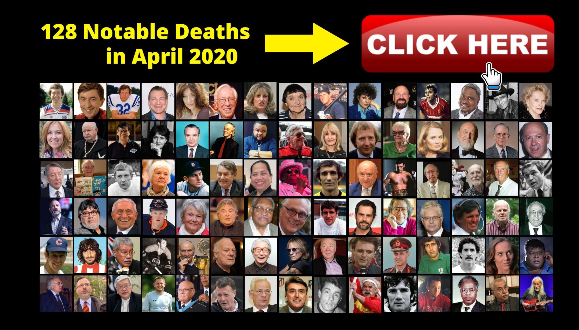 List of Deaths April 2020